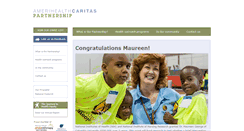 Desktop Screenshot of amerihealthcaritaspartnership.org